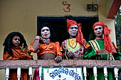 Orissa - Ramalila performed in a small rural village near Puri. 